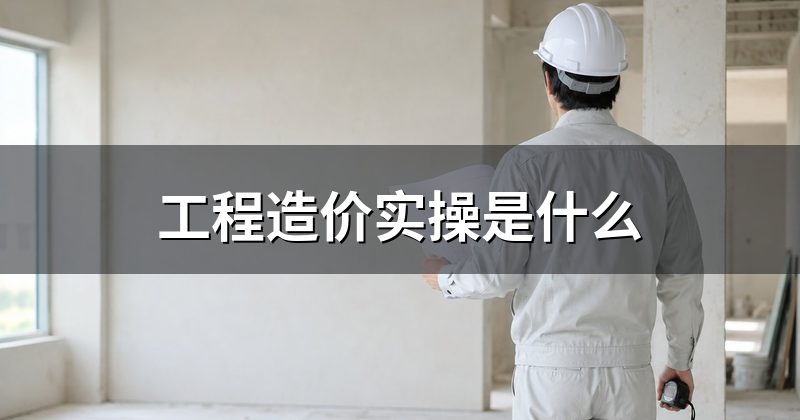 工程造价实操是什么