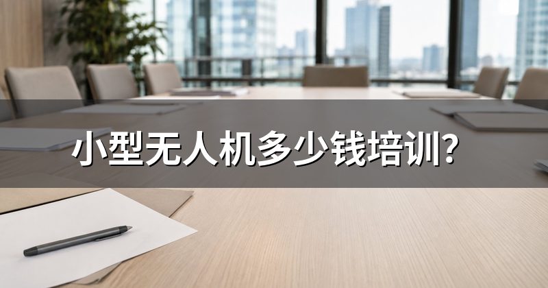 小型无人机多少钱培训？