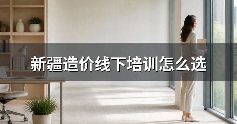 新疆造价线下培训怎么选
