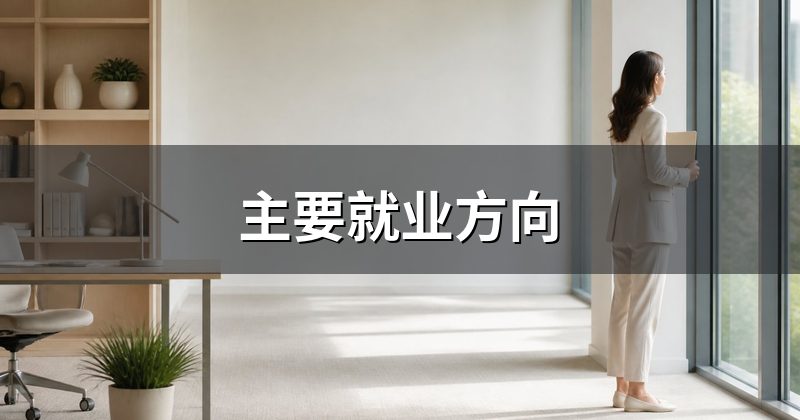 主要就业方向