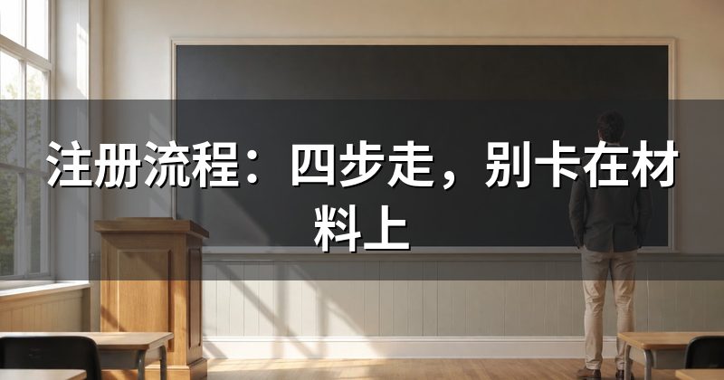 合格证明是什么,它跟注册是什么关系