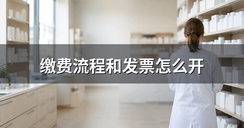 缴费流程和发票怎么开