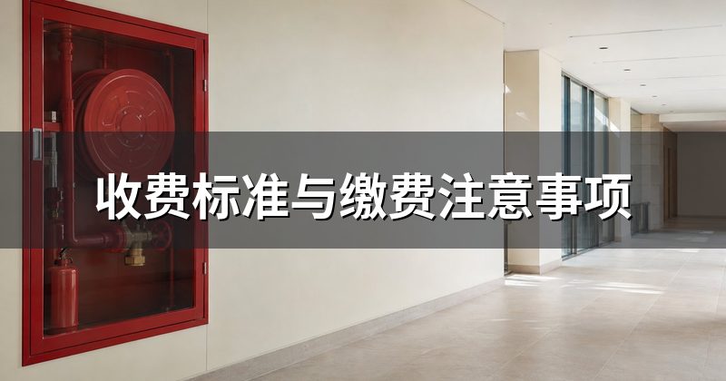 收费标准与缴费注意事项