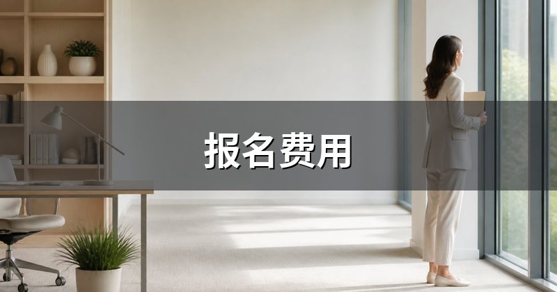 报名费用