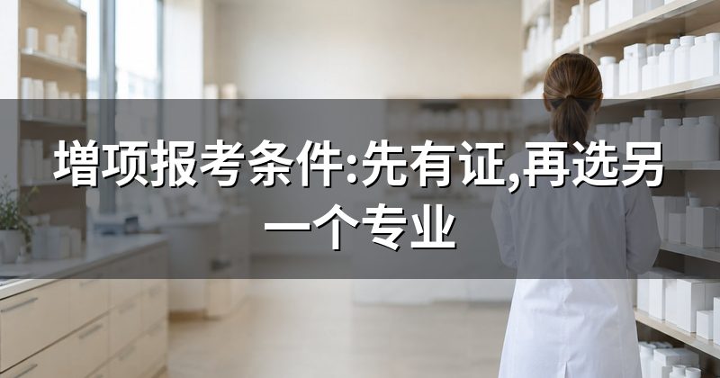报考条件:跟"免一科/免两科"是两回事