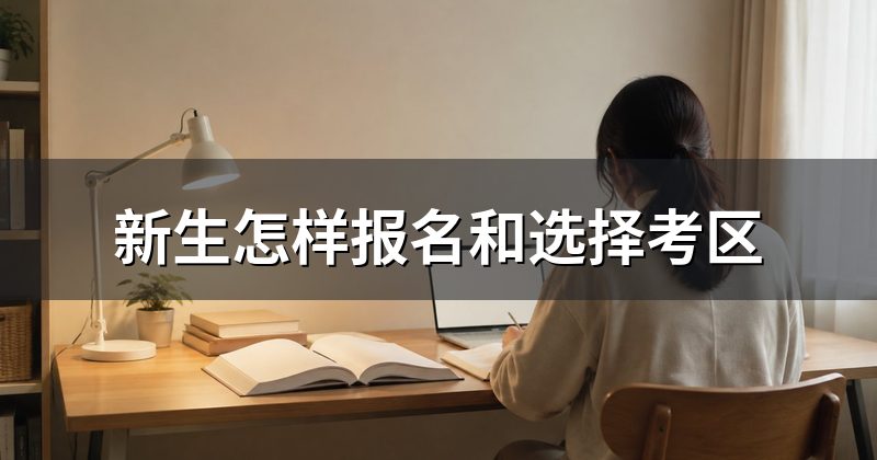 新生怎样报名和选择考区