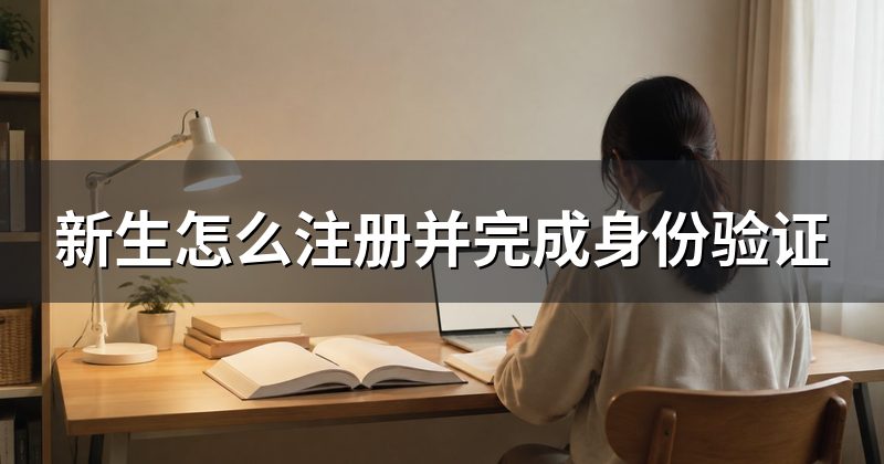 新生怎么注册并完成身份验证