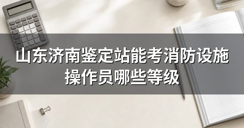 山东济南鉴定站能考消防设施操作员哪些等级