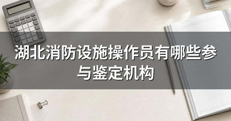 湖北消防设施操作员有哪些参与鉴定机构