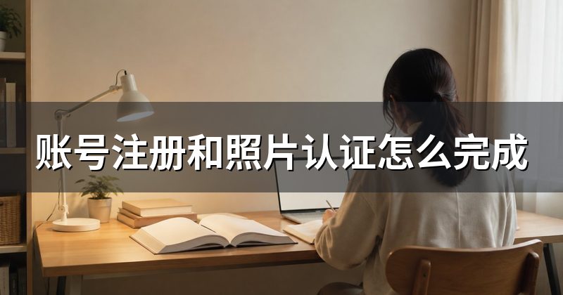 账号注册和照片认证怎么完成