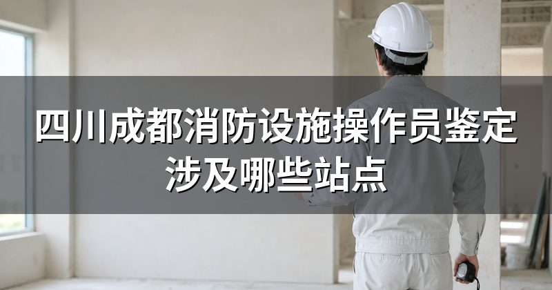 四川成都消防设施操作员鉴定涉及哪些站点