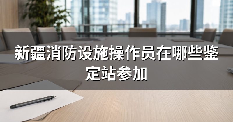 新疆消防设施操作员在哪些鉴定站参加