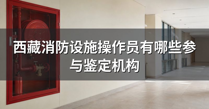 西藏消防设施操作员有哪些参与鉴定机构