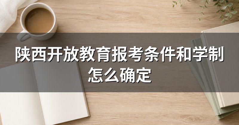 陕西开放教育报考条件和学制怎么确定