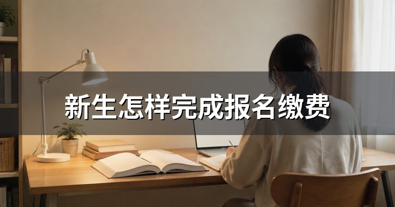 新生怎样完成报名缴费