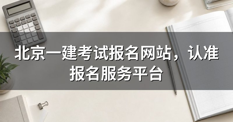 北京一建考试报名网站,认准报名服务平台